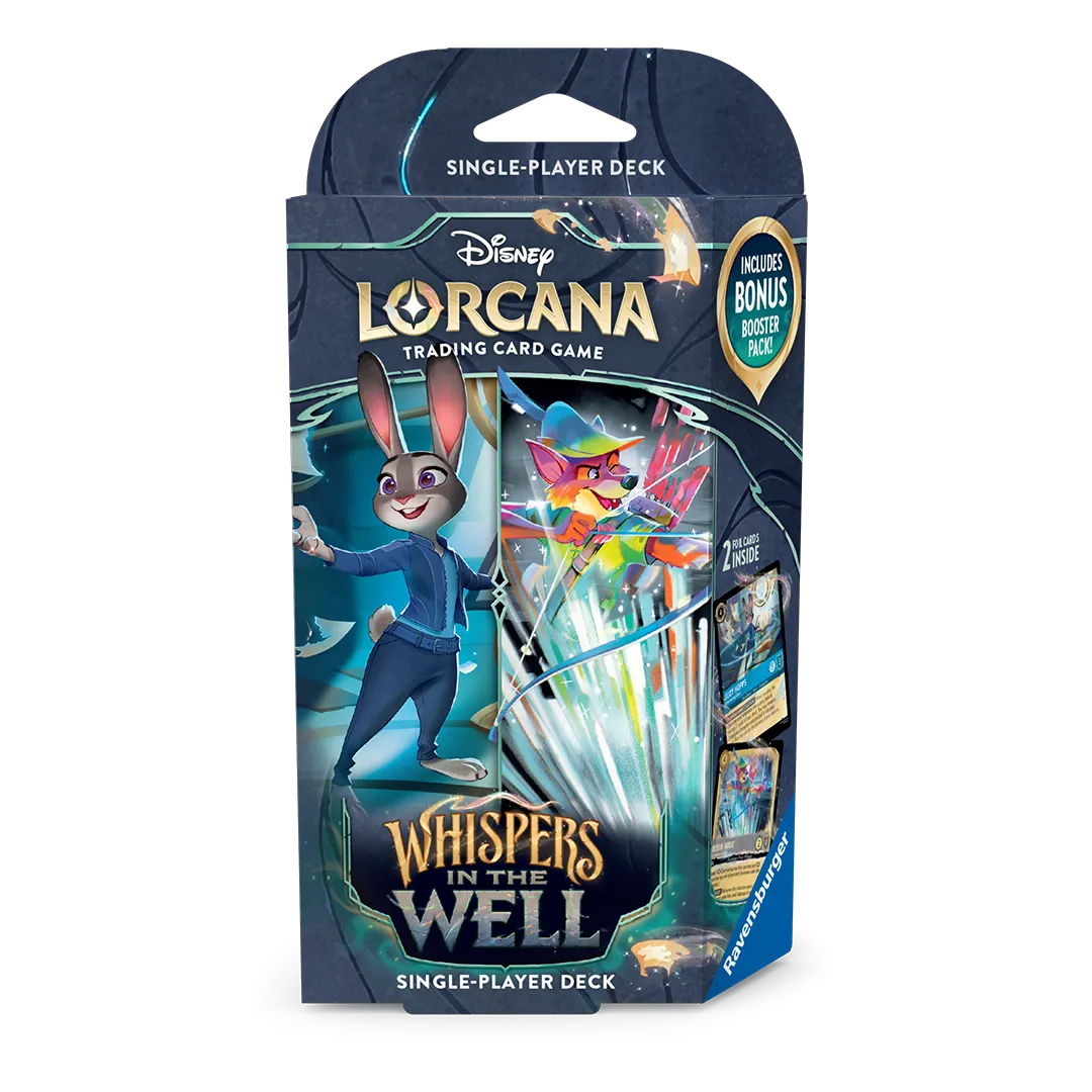 Disney Lorcana: Whispers in the Well Starter Deck (Sapphire & Steel)