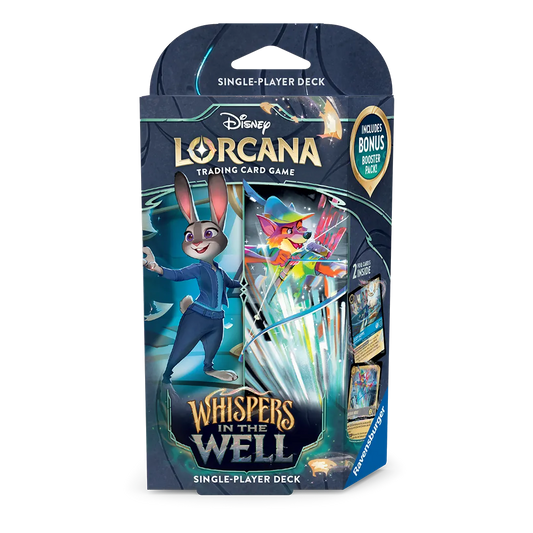Disney Lorcana: Whispers in the Well Starter Deck (Sapphire & Steel)