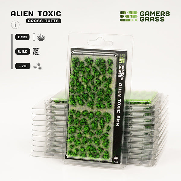 Alien Tufts- Toxic 6mm- Wild