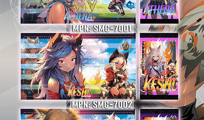 Keshi Savageclaw Playmat w/bag- Grided