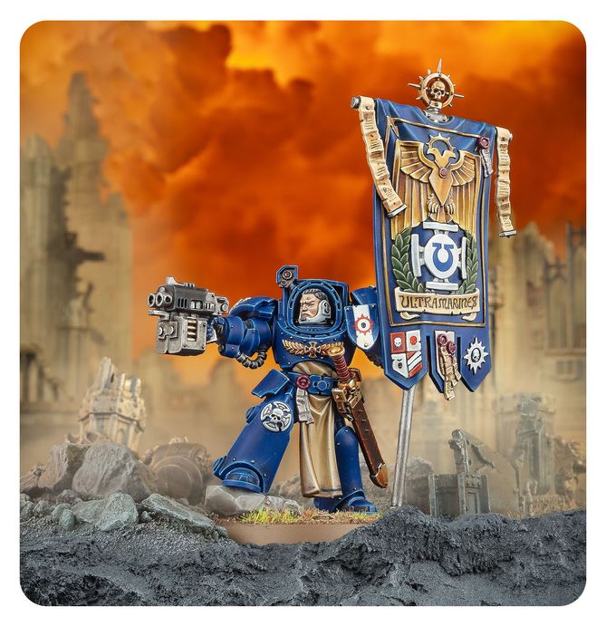 Warhammer 40K: Space Marines - Ancient in Terminator Armour