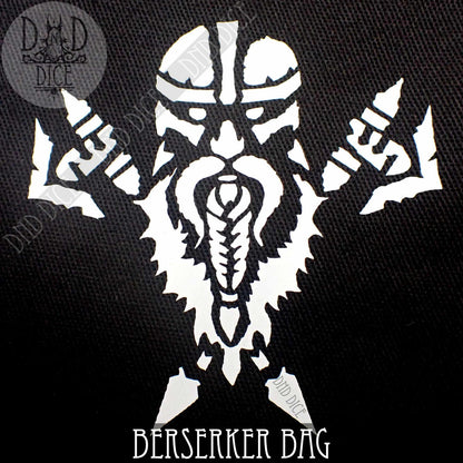 Dwarven Black & White Dice Bag