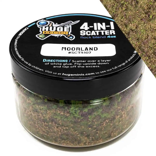 Huge Miniatures 4-in-1 Scatter Moorland 4oz