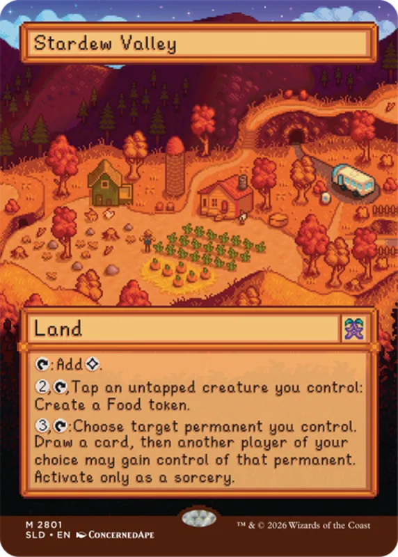 MTG: Secret Lair 
Drop- Secret Lair x Stardew 
Valley