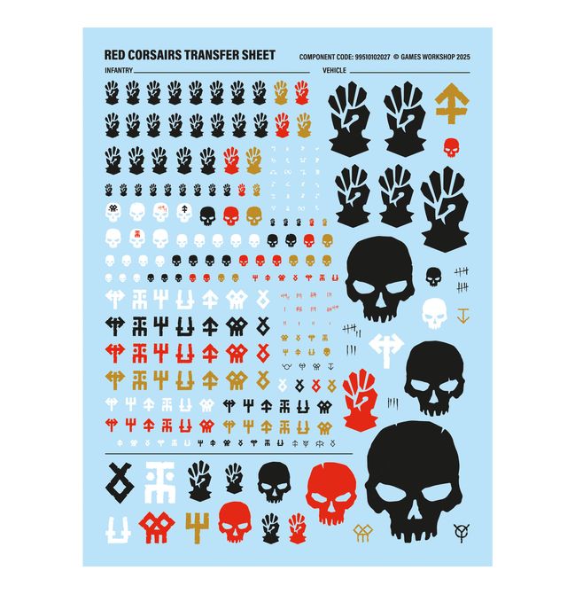 Red Corsairs Upgrades and Transfers