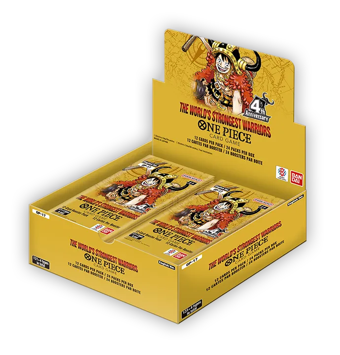 The World's Strongest Warriors - OP-17 Booster Box