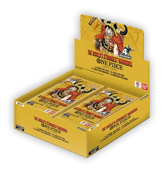The World's Strongest Warriors - OP-17 Booster Box