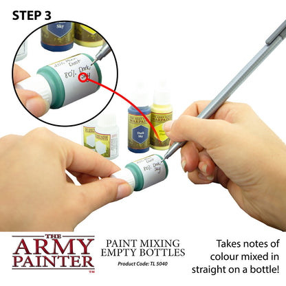 Paint Mixing Plastic Bottles