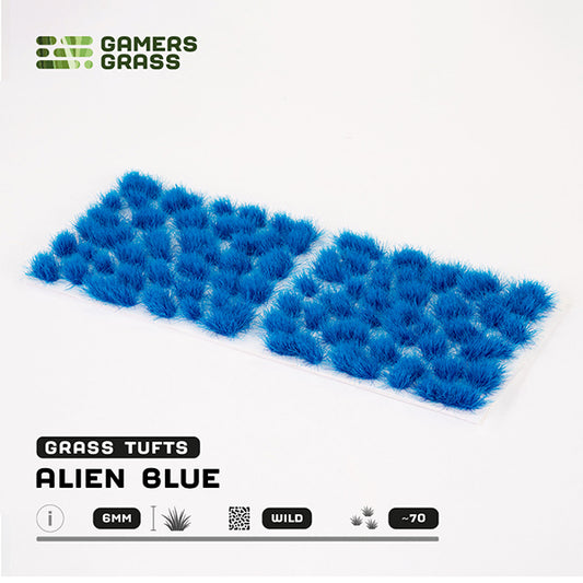 Alien Tufts- Blue 6mm- Wild