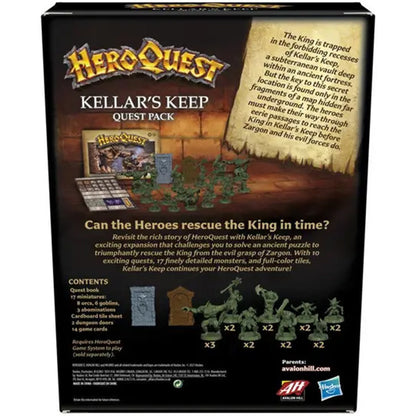 Heroquest: Kellar's Keep Quest Pack