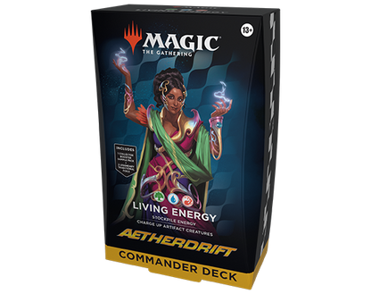 Aetherdrift Commander Deck: Living Energy