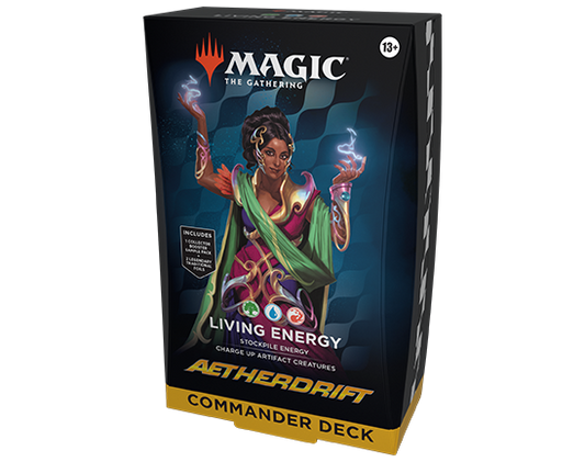 Aetherdrift Commander Deck: Living Energy