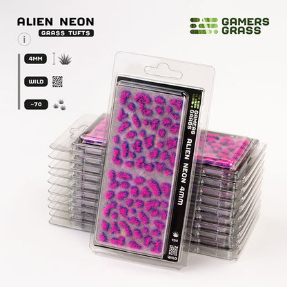 Alien Tufts- Neon 4mm- Wild