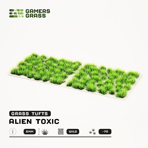 Alien Tufts- Toxic 6mm- Wild