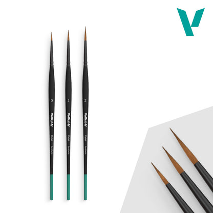 Vallejo Detail Design Set - Synthetic Fibers (Sizes 0, 1 & 2)