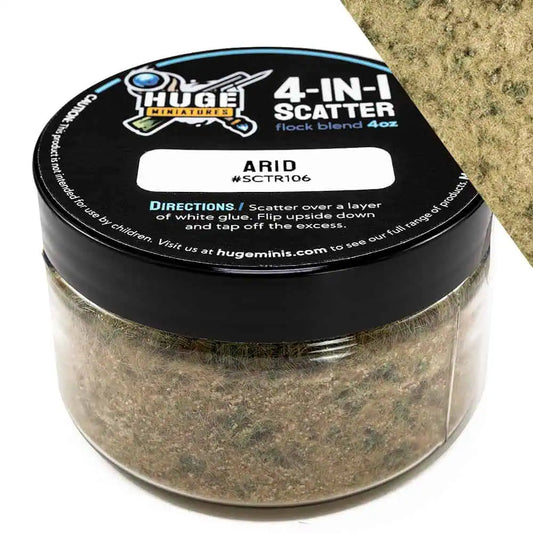 Huge Miniatures 4-in-1 Scatter Arid 4oz