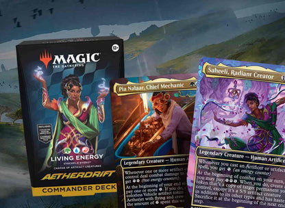 Aetherdrift Commander Deck: Living Energy