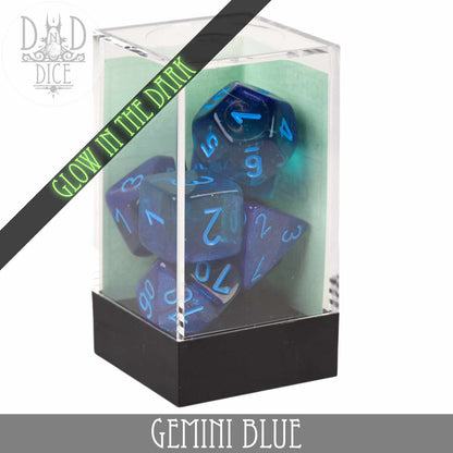 Gemini Blue Luminary (Glow in the Dark)